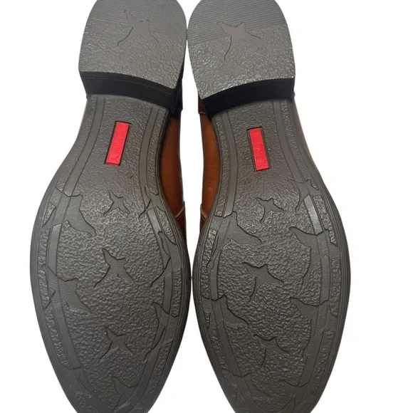 Pikolinos Leather Booties Brown & Bronze Metallic Zip Comfort Heels - Picture 5 of 10